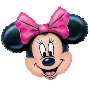 Disney Minnie Mouse Face Supershape Balloon